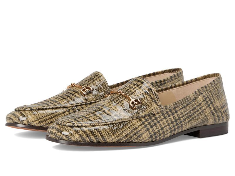 サムエデルマン レディース シューズ スリッポン・ローファー Sam Edelman Loraine Khaki Plaid Multi カーキ