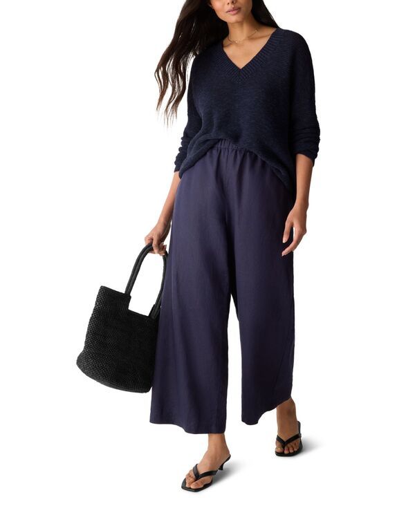 エイリーンフィッシャー レディース ボトムス カジュアルパンツ プラスサイズ Eileen Fisher Womens WideLeg Pants Regular Plusize Ink
