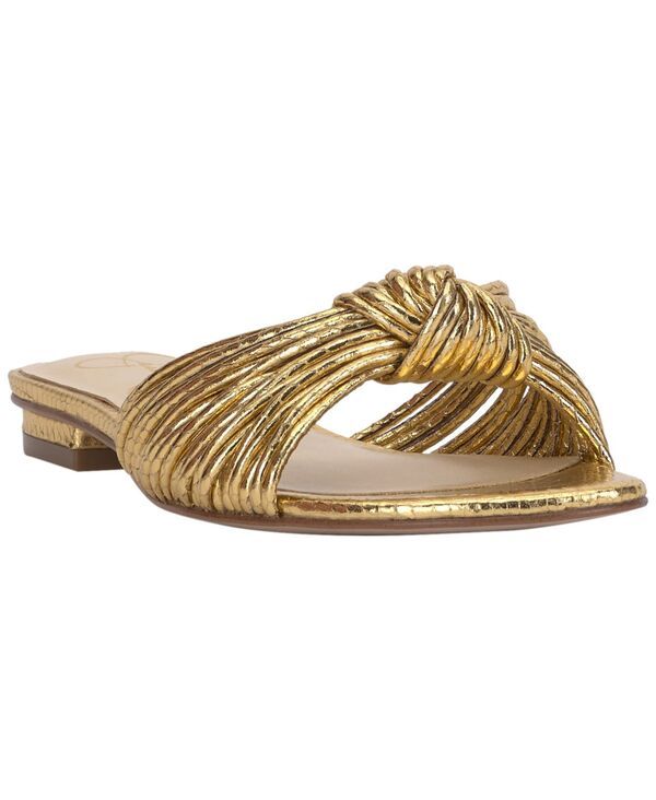 ジェシカシンプソン レディース シューズ サンダル Jessica Simpson Womens Dydra Knotted Strappy Flat Sandals Gold Metallic Sn