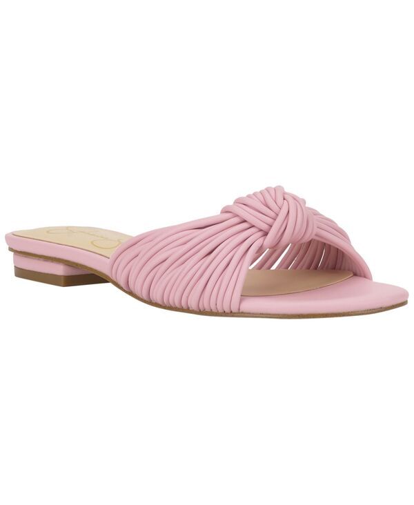 ジェシカシンプソン レディース シューズ サンダル Jessica Simpson Womens Dydra Knotted Strappy Flat Sandals Pink Sugar Nappa