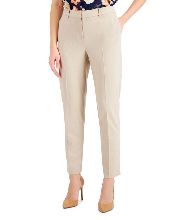 タハリエーエスエル レディース ボトムス カジュアルパンツ プチ アンクル Tahari ASL Petite Anklength Pantsand サンド