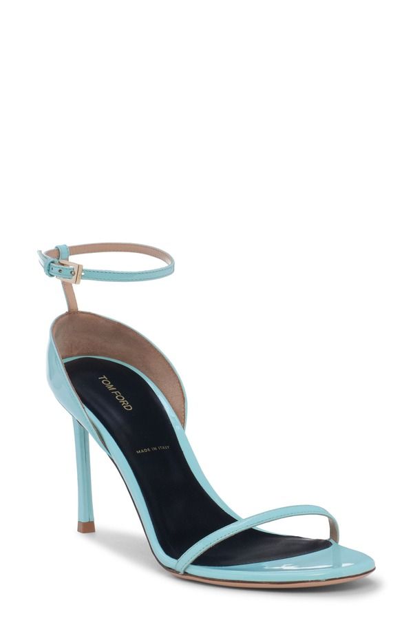 トム・フォード レディース シューズ サンダル アンクル TOM FORD Vertigo Ankle Strap Sandal Ucn Aqua アクア