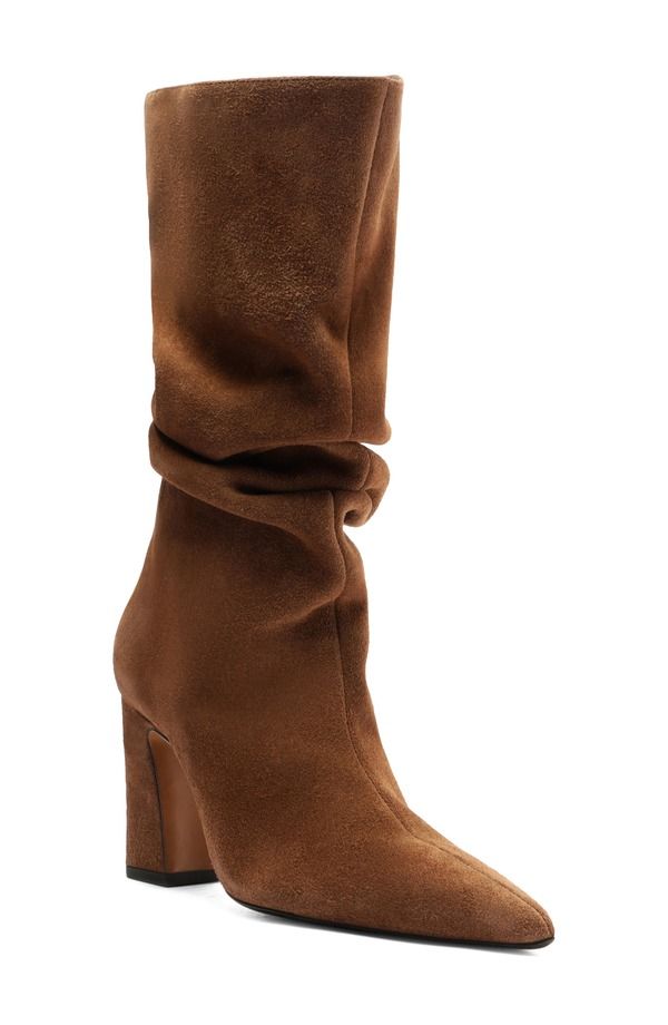 シュッツ レディース シューズ ブーツ・レインブーツ Schutz Harriet Slouch Boot Root Brown ブラウン