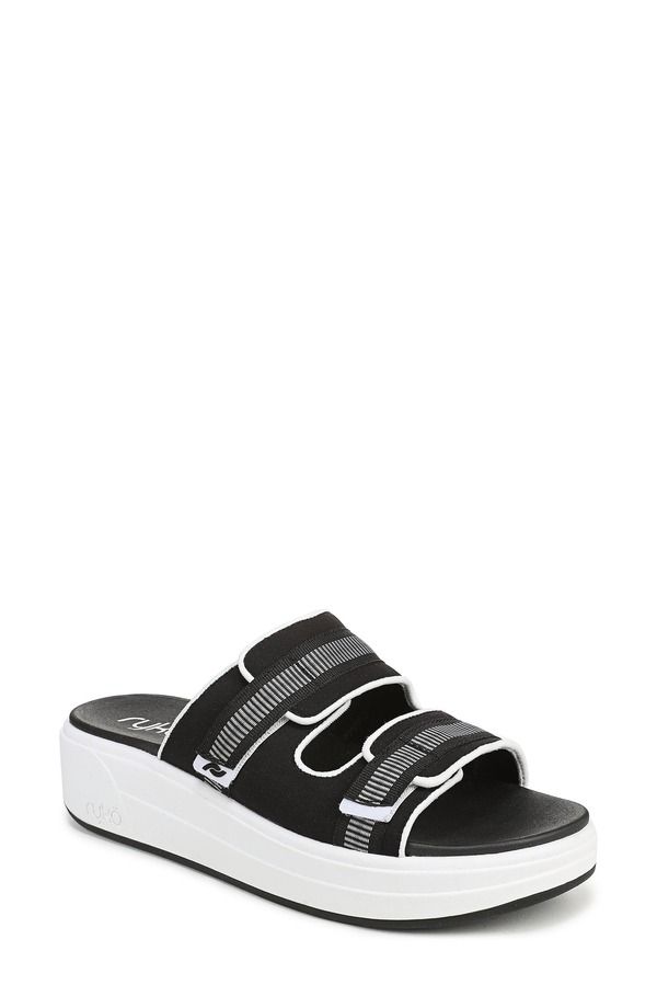 RYK レディース シューズ サンダル Ryk Viv Slide Sandal Black ブラック