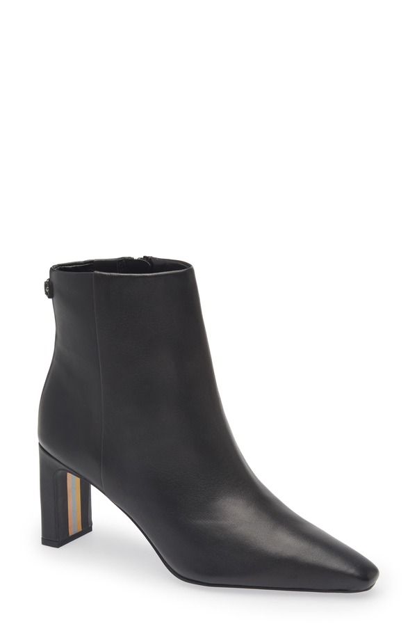 サムエデルマン レディース シューズ ブーツ・レインブーツ Sam Edelman Saige Bootie Black Smooth Leather ブラック