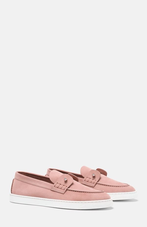 スカロッソ レディース シューズ スリッポン・ローファー SCAROSSO Coline Loafers Lingerie Pink Nubuck ピンク