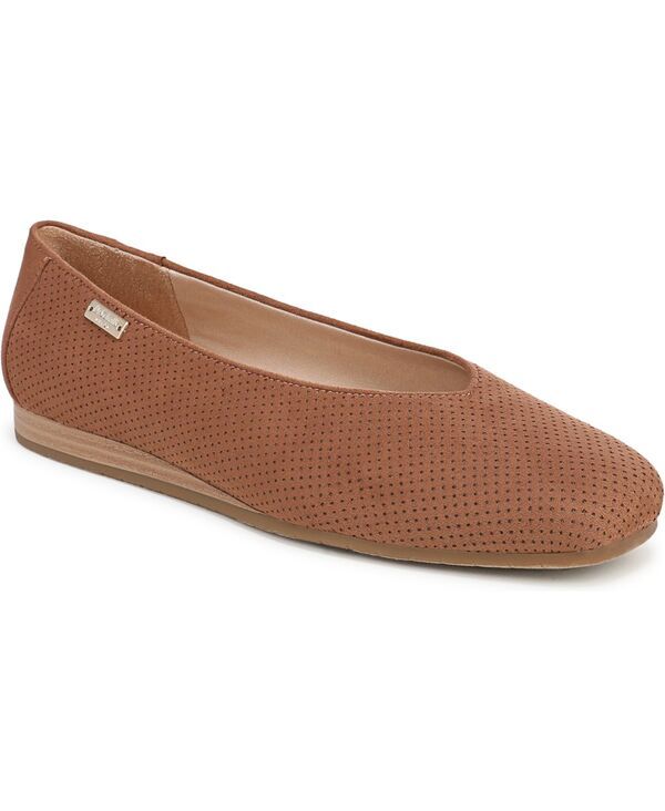 ドクター・ショール レディース シューズ スリッポン・ローファー Dr Scholls Womens Violet Ballerina SlipOn Flats Camelot Brown Fabri