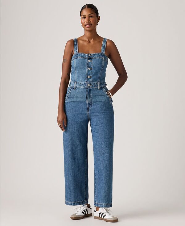 リーバイス レディース トップス ジャンプスーツ Levis Womensquare Neck Jumpsuit Oh My Goodness