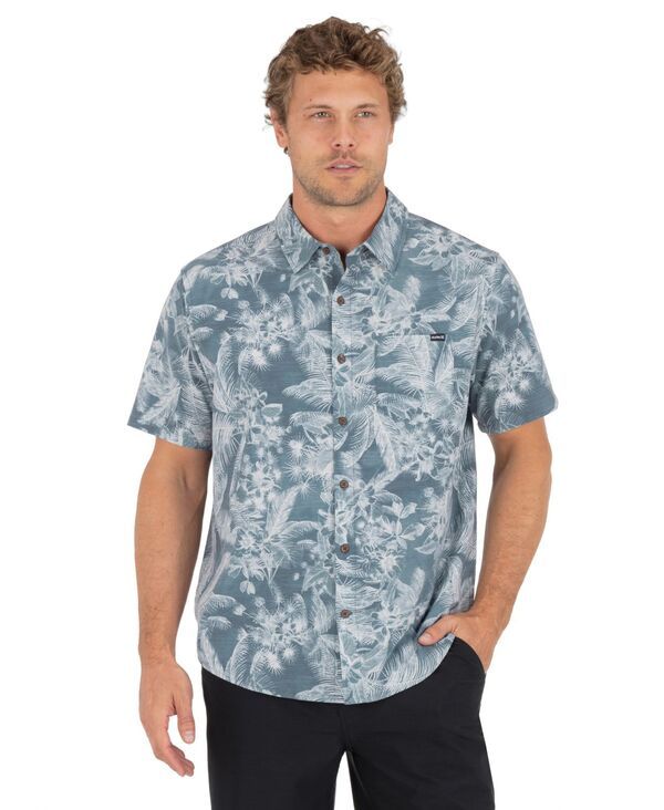 ハーレー メンズ トップス シャツ Hurley Mens ClassicFit Point Collar Shirt Monsoon