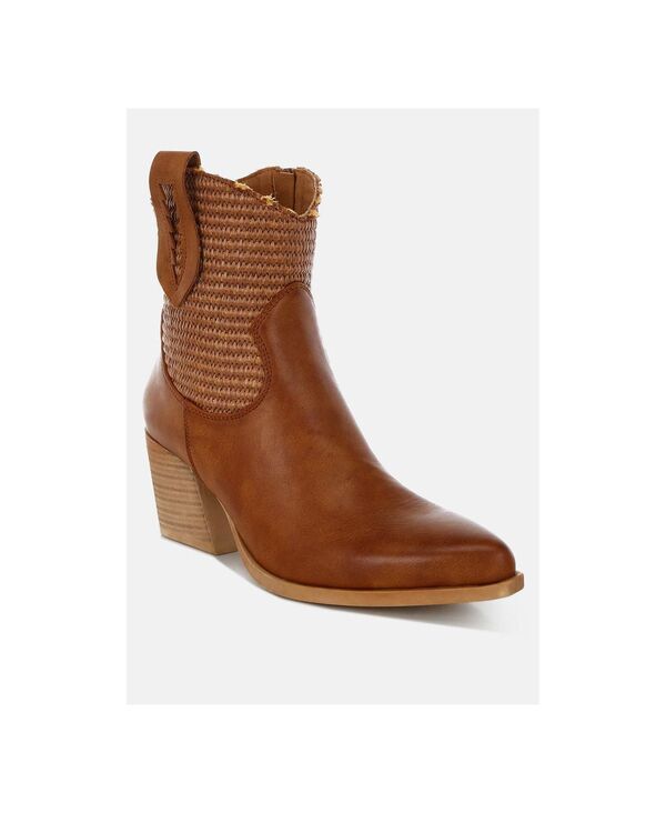 ロンドンラグ レディース シューズ ブーツ・レインブーツ レザー フェイクレザー London Rag Womens Big Mood Raffiand Faux Leather Cowboy Boo