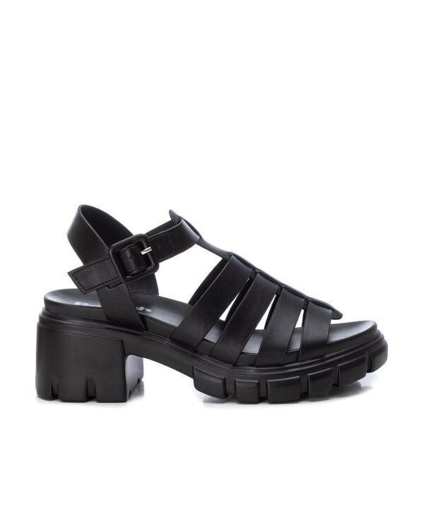 キシタイ レディース シューズ サンダル Womens Combat Sandals By XTI Black ブラック