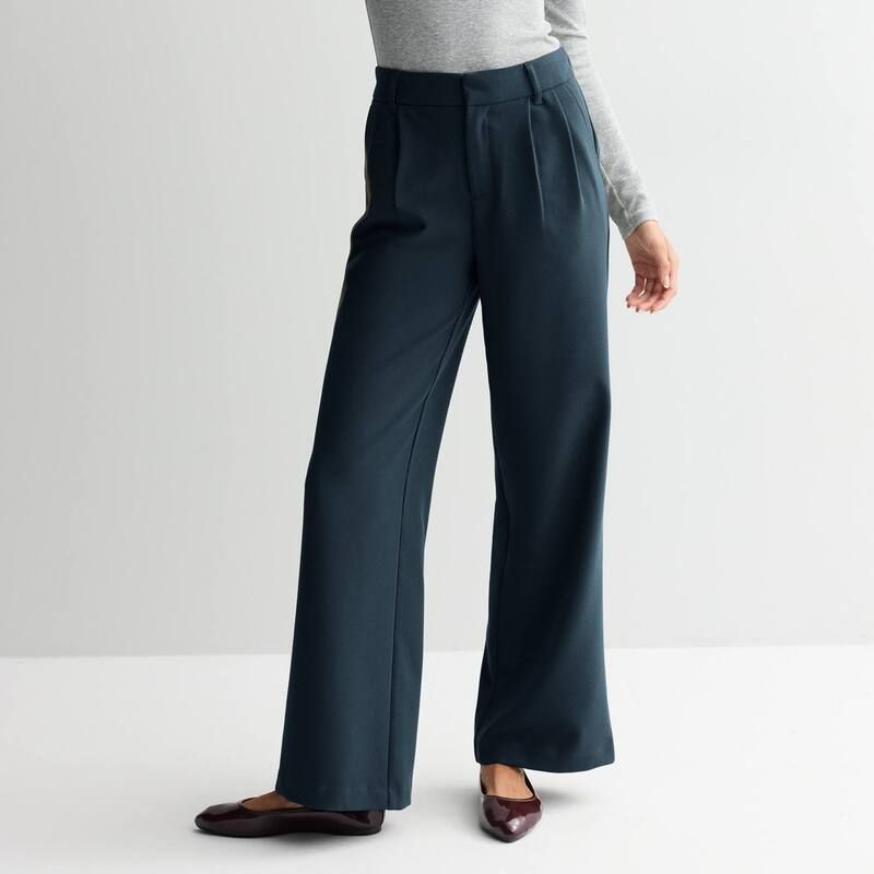 エスオー レディース ボトムス カジュアルパンツ Juniors SO WideLeg Trousers Intense Blue ブルー