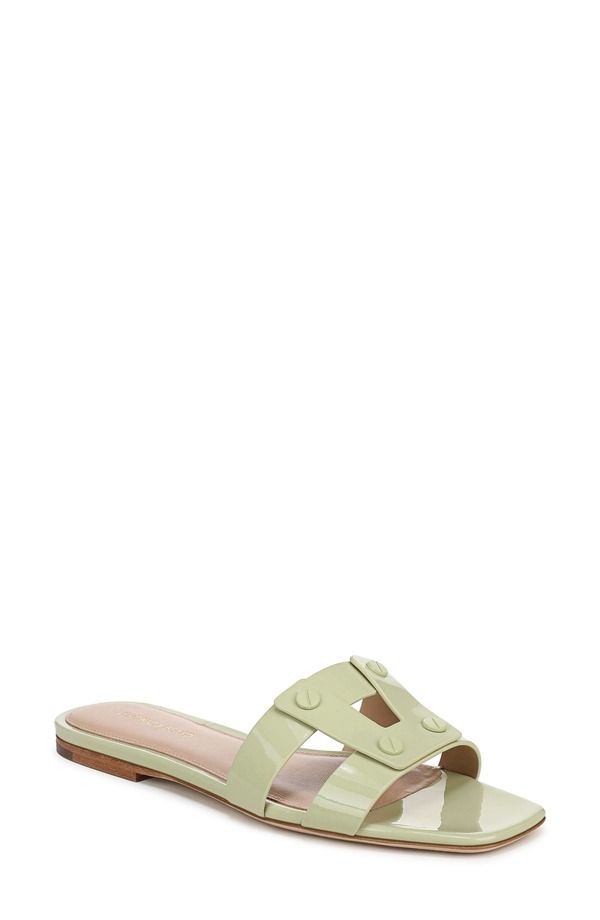 ヴェロニカ ベアード レディース シューズ サンダル Veronica Beard Via Slide Sandalight Pistachio Green グリーン