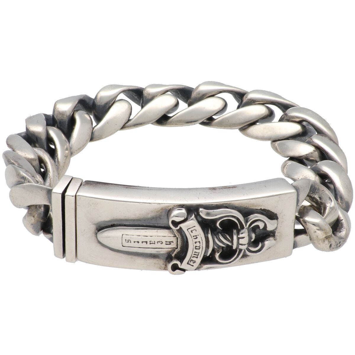中古】 CHROME HEARTS クロムハーツ ダガーID ブレスレット クラシック 