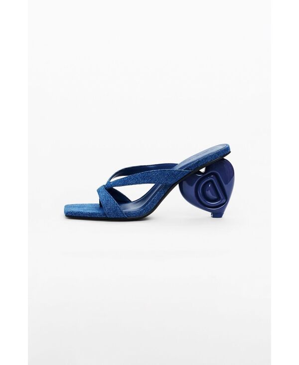 デジグアル レディース シューズ スニーカー デニム ヒール Desigual Womens DENIM HEEL SNEAKERS Medium blue ブルー