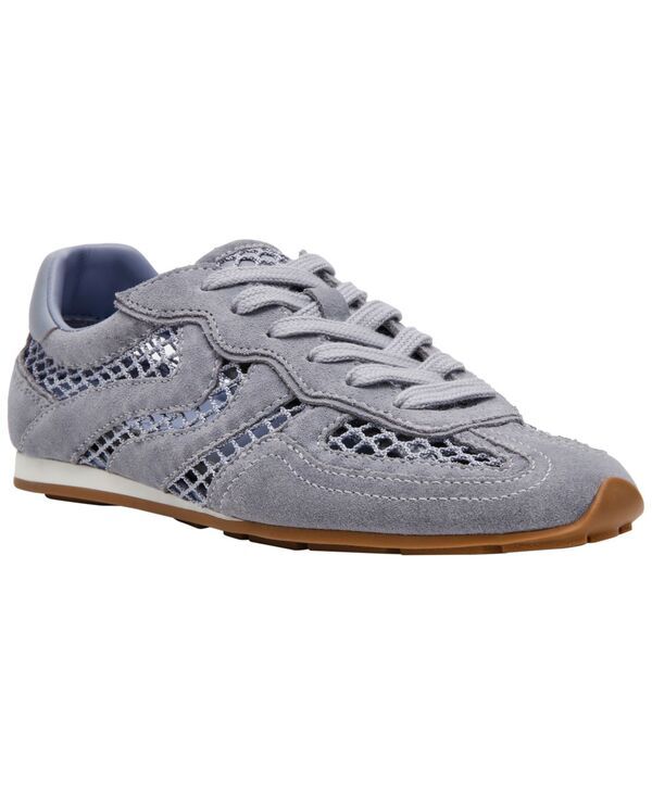 スティーブ マデン レディース シューズ スニーカー メッシュ レース Steve Madden Womens AbbiMesh LaceUp Sneakers Baby Blue Mesh ブルー