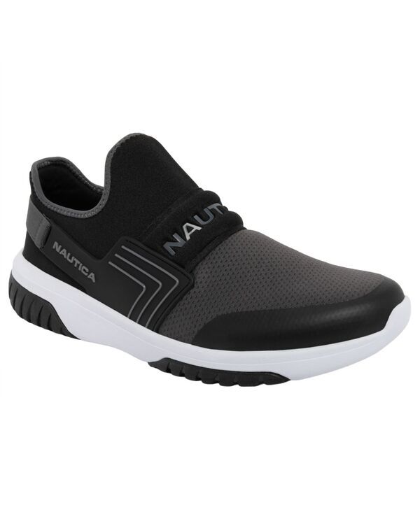ナウティカ メンズ シューズ スニーカー Nautica Mens Colnor ClosedToe Athletic Sneakers BlackCharcoal ブラック