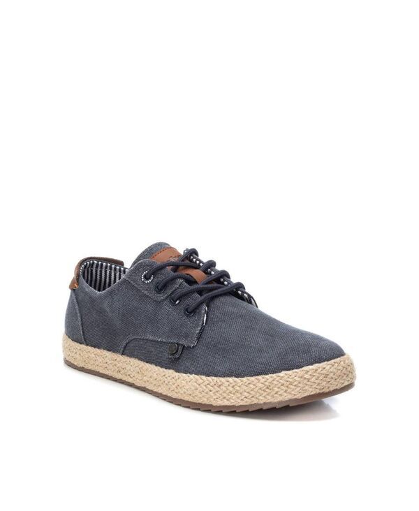 キシタイ メンズ シューズ オックスフォード XTI Mens Casual Jute Wrapped Sole Oxfords Navy ネイビー