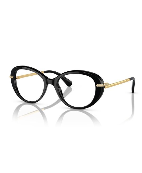 スワロフスキー レディース アクセサリー サングラス・アイウェア Swarovski Womens EyeglassesK2001 Black ブラック