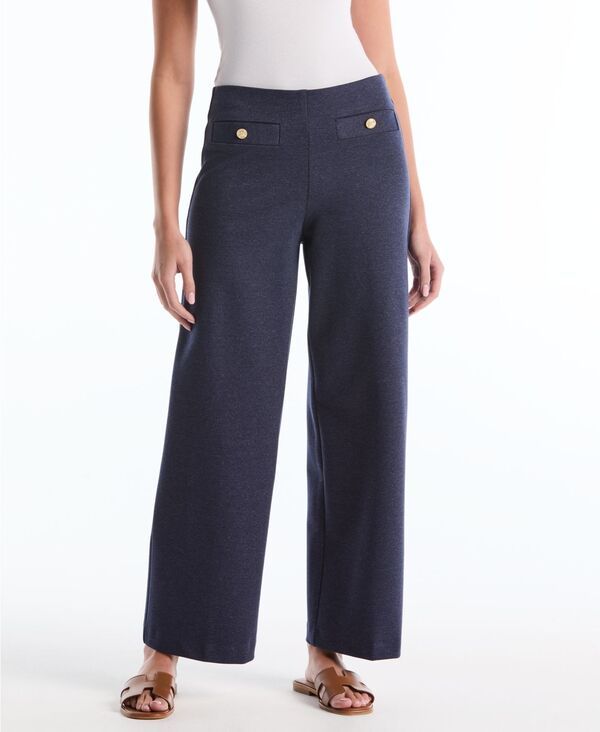 ラファエラ レディース ボトムス カジュアルパンツ プチ デニム Rafaella Petite Indigo Denim WideLeg Pants Rinse インディゴ