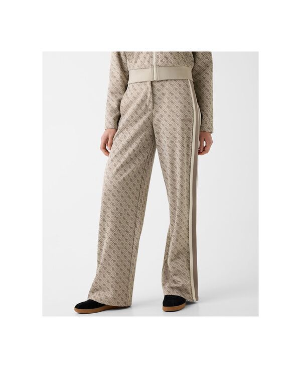 ゲス レディース ボトムス カジュアルパンツ ストレート GUESS Womens Jacquard Straight Leg Pants 4G Elegant Jacquard