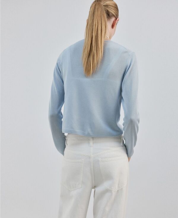 マンゴ レディース アウター ニット・セーター カーディガン MANGO Womens FineKnit StraightFit Cardigan Sky Blue ブルー マンゴ レディース アウター ニット・セーター カーディガン MANGO Womens FineKnit StraightFit Cardigan Sky Blue ブルー