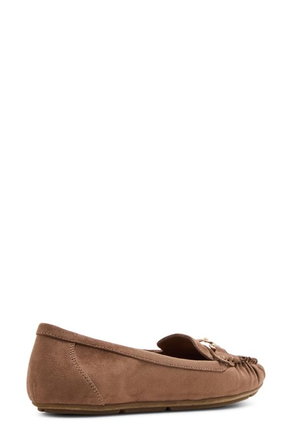 アンクライン レディース シューズ スリッポン・ローファー Anne Klein Hewlett Bit Loafer Taupe トープ