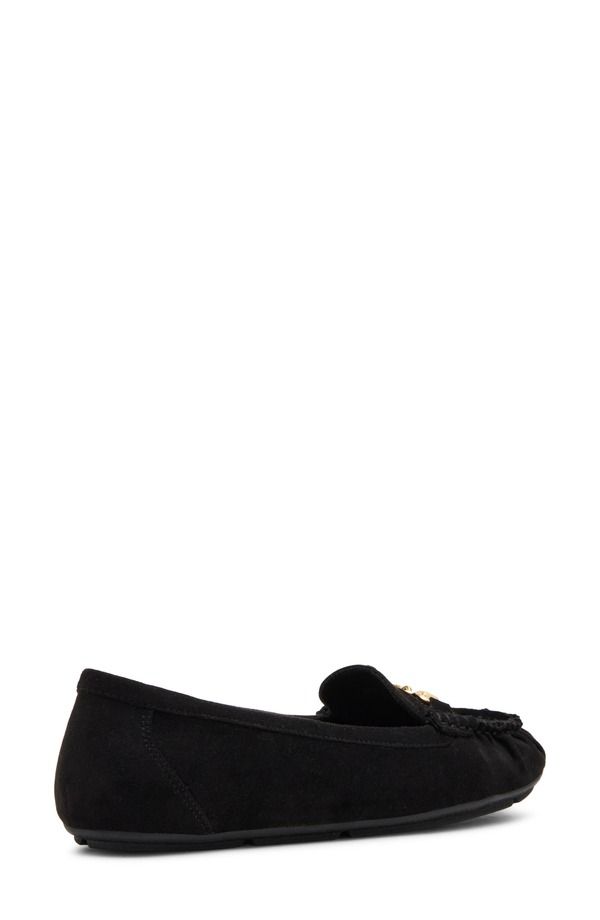 アンクライン レディース シューズ スリッポン・ローファー Anne Klein Hewlett Bit Loafer Black Suede ブラック アンクライン レディース シューズ スリッポン・ローファー Anne Klein Hewlett Bit Loafer Black Suede ブラック