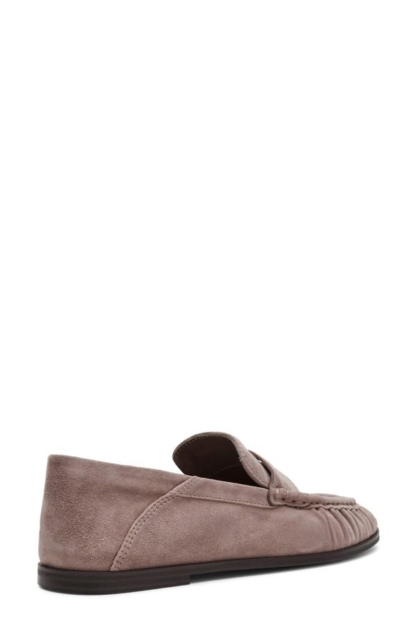 スティーブ マデン レディース シューズ スリッポン・ローファー Steve Madden Stewart Convertible Penny Loafer Taupe Suede トープ