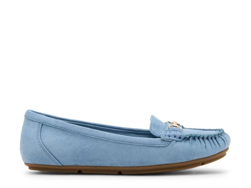 アンクライン レディース シューズ スリッポン・ローファー Anne KleinHewlett Loafer Denim Blue デニム