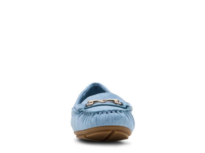 アンクライン レディース シューズ スリッポン・ローファー Anne KleinHewlett Loafer Denim Blue デニム