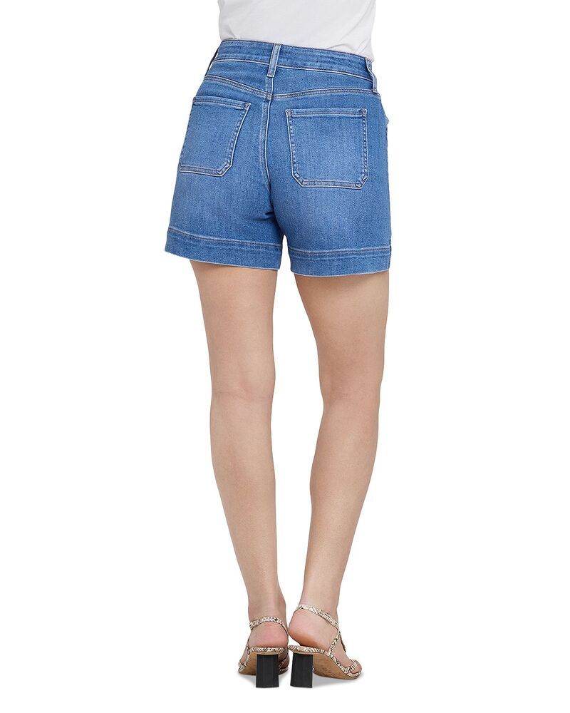 エヌワイディージェイ レディース ボトムス ハーフパンツ・ショーツ ショートパンツ デニム NYDJ NYDK Berkyn Relaxedenim Shorts Paradise Blue Para エヌワイディージェイ レディース ボトムス ハーフパンツ・ショーツ ショートパンツ デニム NYDJ NYDK Berkyn Relaxedenim Shorts Paradise Blue Para