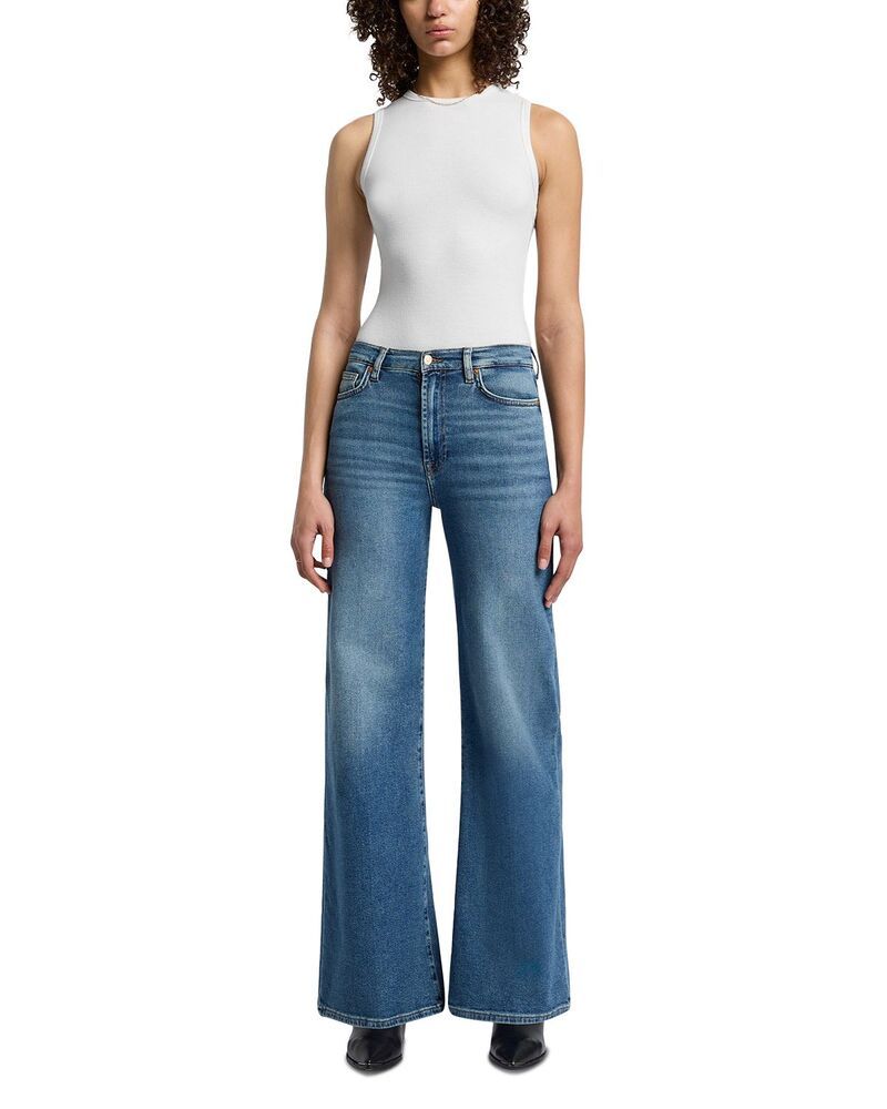 セブンフォーオールマンカインド レディース ボトムス デニムパンツ ワイドレッグ ジーンズ 7 For All Mankind Ultra High Rise Jo Wide Leg Jeansea