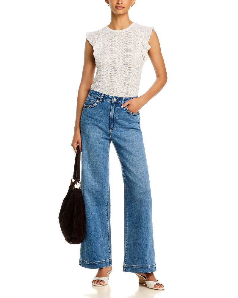 ペイジ レディース ボトムス デニムパンツ ワイドレッグ ジーンズ PAIGE Anessa 31 High Rise Wide Leg Jeans in Encino