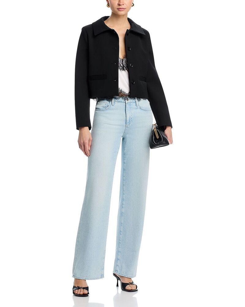 ラジャンス レディース ボトムス デニムパンツ ワイドレッグ ジーンズ LAGENCE Scottie High Rise Wide Leg Jeans in Lago ラジャンス レディース ボトムス デニムパンツ ワイドレッグ ジーンズ LAGENCE Scottie High Rise Wide Leg Jeans in Lago