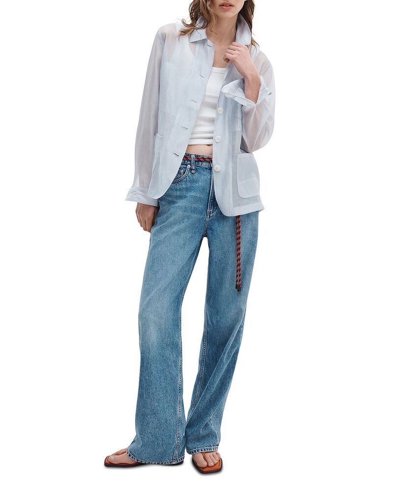 ラグアンドボーン レディース ボトムス デニムパンツ ワイドレッグ ジーンズ rag bone Featherweight Logan High Rise Wide Leg Jeans in Lyon ラグアンドボーン レディース ボトムス デニムパンツ ワイドレッグ ジーンズ rag bone Featherweight Logan High Rise Wide Leg Jeans in Lyon