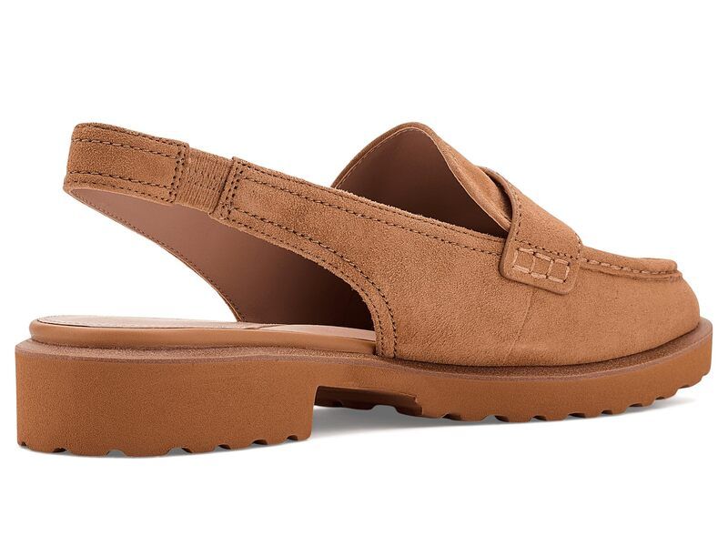 コールハーン レディース シューズ スリッポン・ローファー Cole Haan Gwendolyn Penny Sling Loafers Biscuit Suede