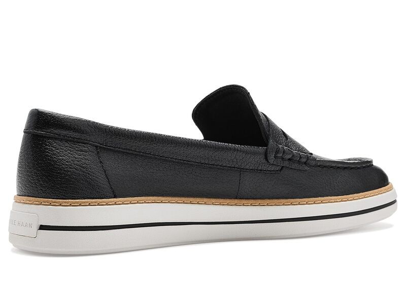 コールハーン レディース シューズ スリッポン・ローファー Cole Haan Pinch Longweekender Penny Black Leather ブラック