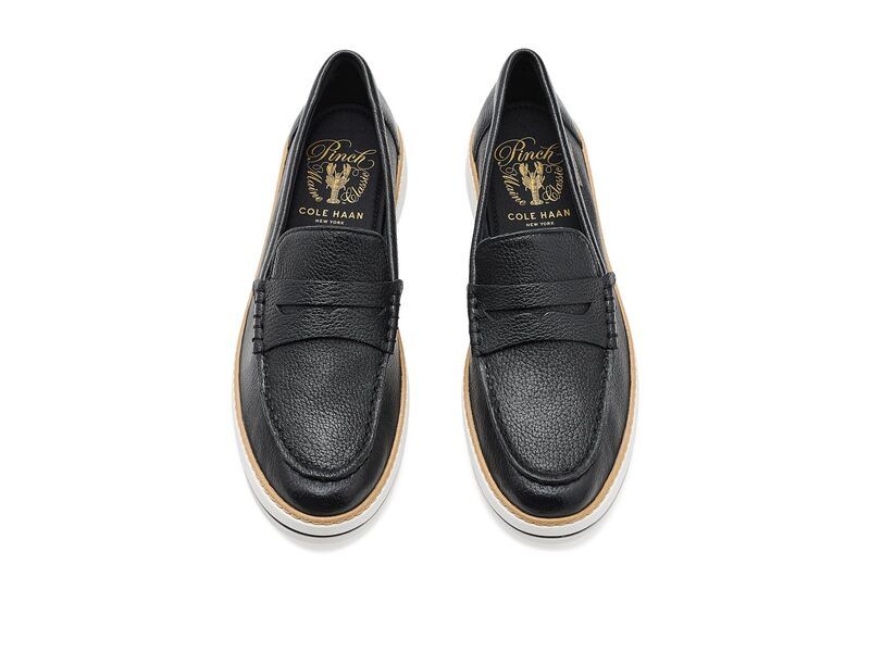 コールハーン レディース シューズ スリッポン・ローファー Cole Haan Pinch Longweekender Penny Black Leather ブラック