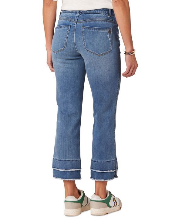 デモクラシー レディース ボトムス デニムパンツ プチ ジーンズ Democracy Petite Absolution Kick Flare Mid Rise Jeans Mid Blue ブルー デモクラシー レディース ボトムス デニムパンツ プチ ジーンズ Democracy Petite Absolution Kick Flare Mid Rise Jeans Mid Blue ブルー