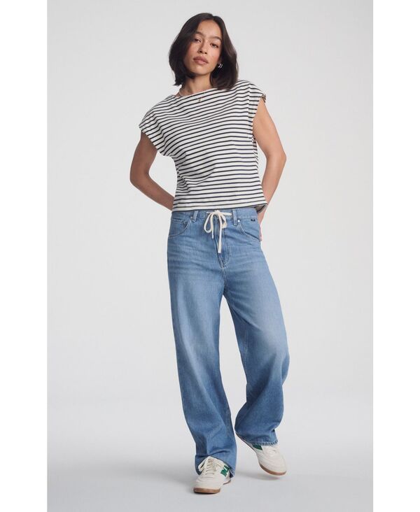 マーヴィ ジーンズ レディース ボトムス デニムパンツ ワイドレッグ Mavi Jeans Womens Nella Wide Leg jean Lt blue well blue ブルー マーヴィ ジーンズ レディース ボトムス デニムパンツ ワイドレッグ Mavi Jeans Womens Nella Wide Leg jean Lt blue well blue ブルー