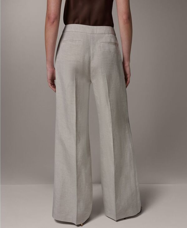 ダナ キャラン ニューヨーク レディース ボトムス カジュアルパンツ プチ Donna Karanew York Womens HighRise Pants Regular Petite Flax