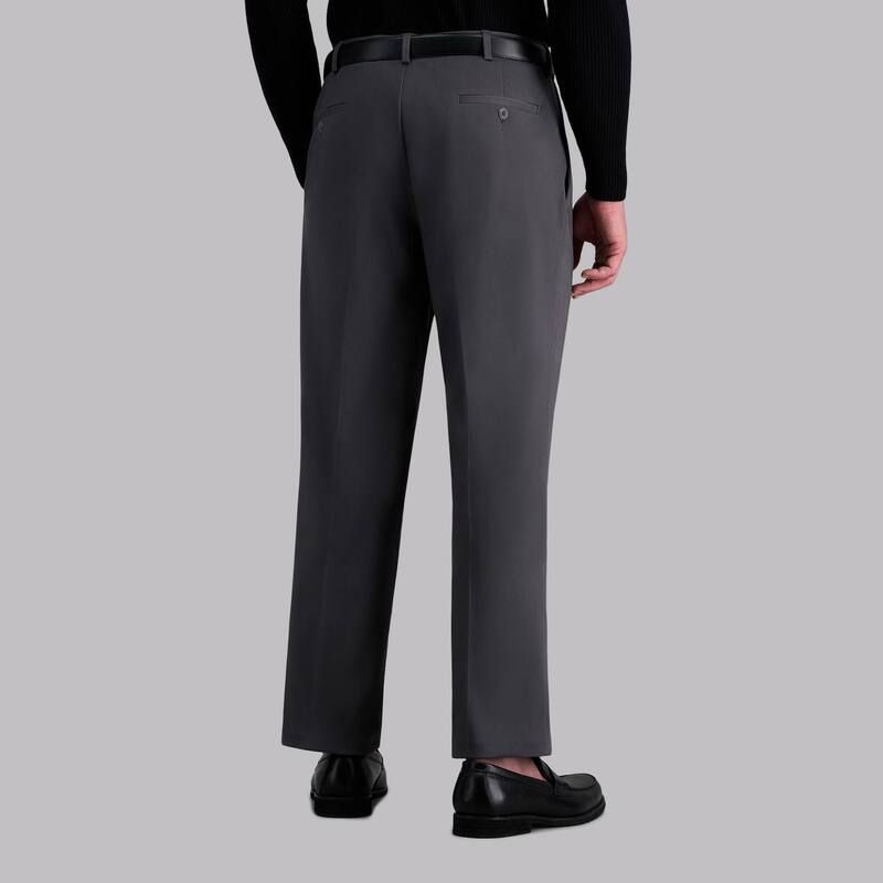 ハガー レディース ボトムス カジュアルパンツ Mens Haggar Iron Free Premium Khaki ClassicFit Pleat Front Hidden Comfort Wa