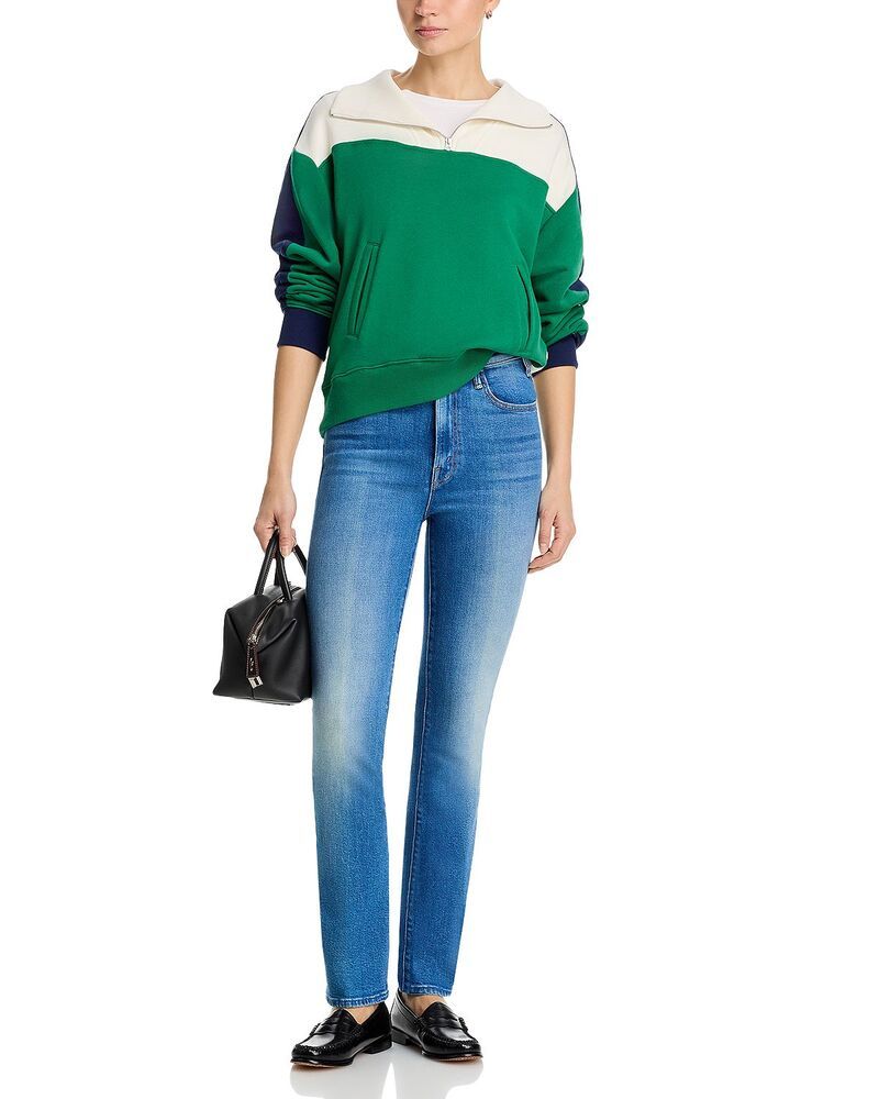マザー レディース ボトムス デニムパンツ ジーンズ MOTHER The Hustler Skimp High Rise Jeans in Kissing the Caddy Kissing The マザー レディース ボトムス デニムパンツ ジーンズ MOTHER The Hustler Skimp High Rise Jeans in Kissing the Caddy Kissing The