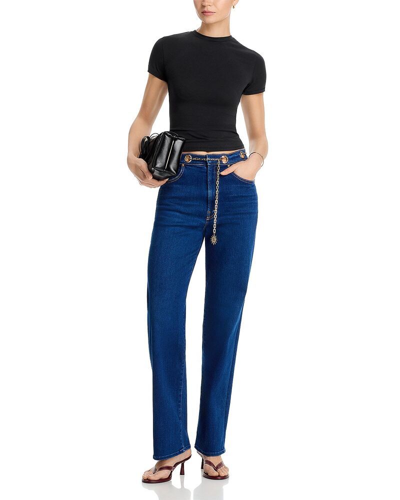 マザー レディース ボトムス デニムパンツ ジーンズ MOTHER Otc Hw Tunnel Vision Sneak High Rise Jeans in Pinkies Upinkies Up