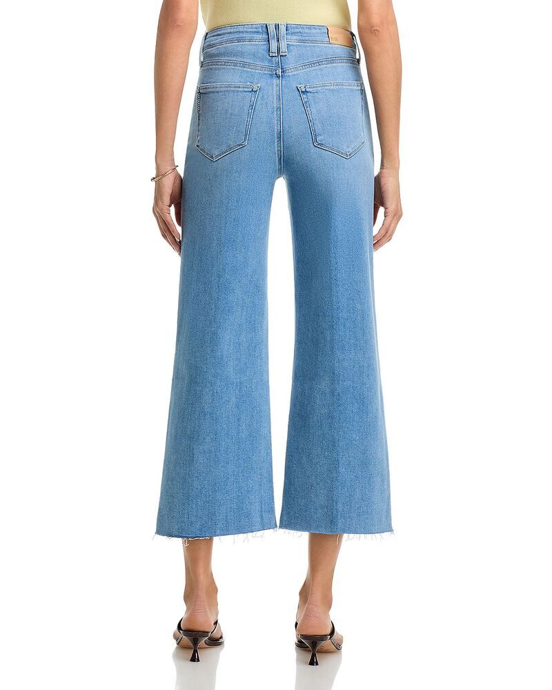 ペイジ レディース ボトムス デニムパンツ ワイドレッグ ジーンズ PAIGE Anessa High Rise Raw Hem Wide Leg Jeans in Vail ペイジ レディース ボトムス デニムパンツ ワイドレッグ ジーンズ PAIGE Anessa High Rise Raw Hem Wide Leg Jeans in Vail