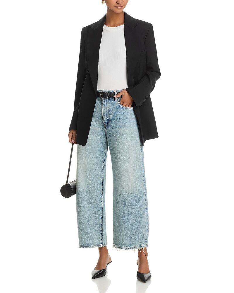 フレーム レディース ボトムス デニムパンツ ジーンズ FRAME The Bow High Rise Crop Jeans in Coastal フレーム レディース ボトムス デニムパンツ ジーンズ FRAME The Bow High Rise Crop Jeans in Coastal