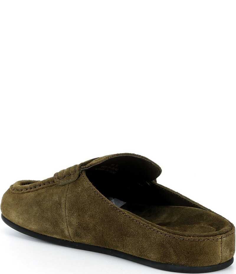 ジェフリー キャンベル レディース シューズ スリッポン・ローファー スエード Jeffrey Campbell Milesuede Penny Loafer Clogs Olive オリーブ