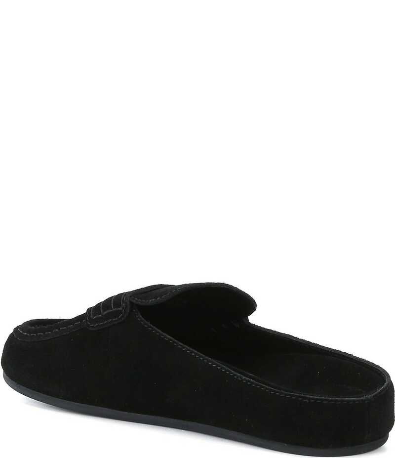 ジェフリー キャンベル レディース シューズ スリッポン・ローファー スエード Jeffrey Campbell Milesuede Penny Loafer Clogs Black ブラック