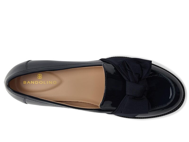 バンドリーノ レディース シューズ スリッポン・ローファー Bandolino Lindio Navy Patent ネイビー